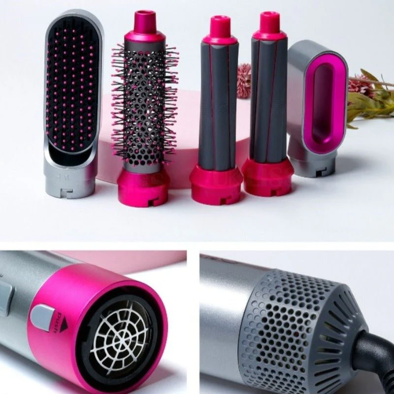 Cepillo alisador Glamour Pro 5 en 1 - Inova Gyn